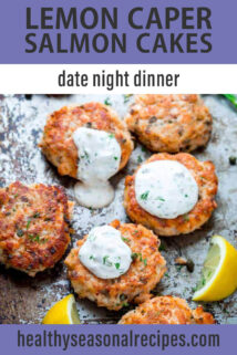 salmon cakes sheet pan