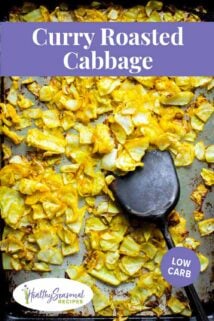 curry roasted cabbage pan