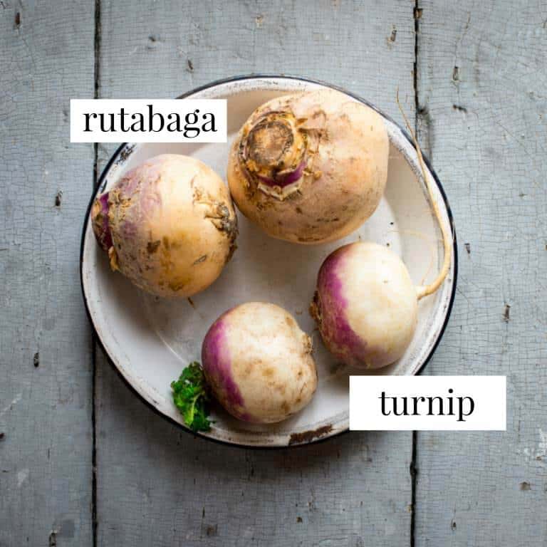 The difference between rutabaga and turnips
