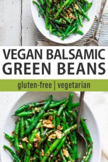 green beans collage
