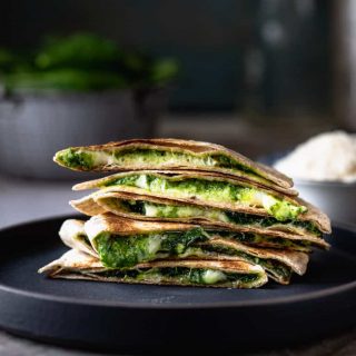 Spinach Quesadillas
