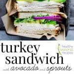 collage of Avocado and Turkey