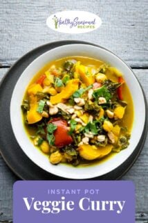 bowl of vegetable curry