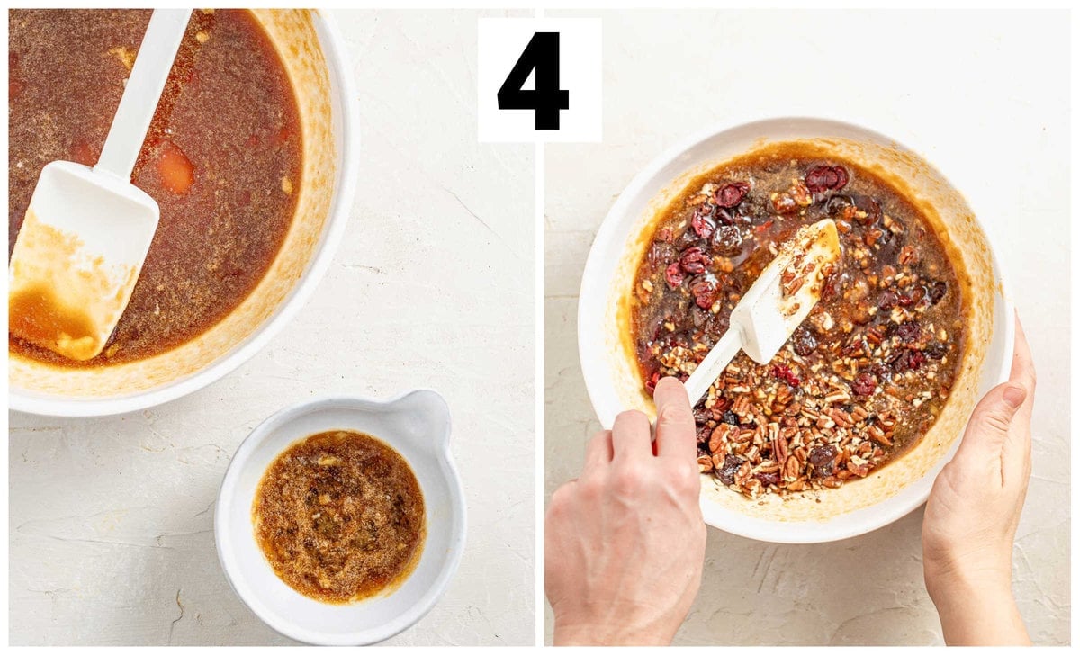 making the tart filling