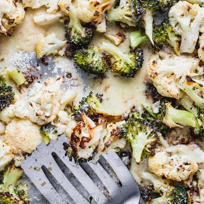 close up of the foil with veggies and cheese