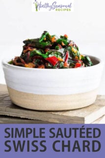 Simple Sauteed Swiss Chard