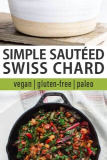 Simple Sauteed Swiss Chard