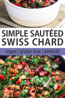 Simple Sauteed Swiss Chard