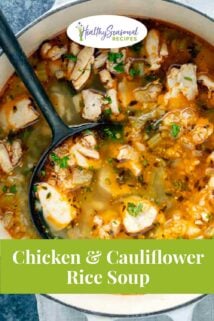 pot of keto chicken soup