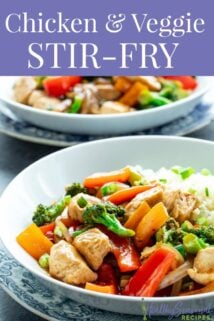 Chicken and Veggie Stirfry