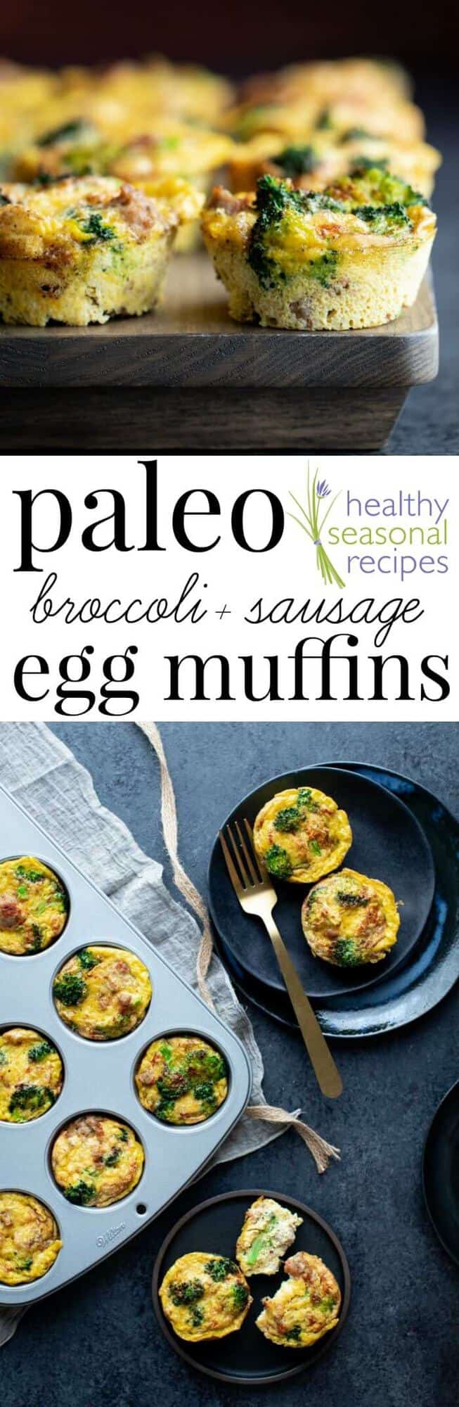 collage of Muffin and Egg