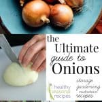 collage of onions
