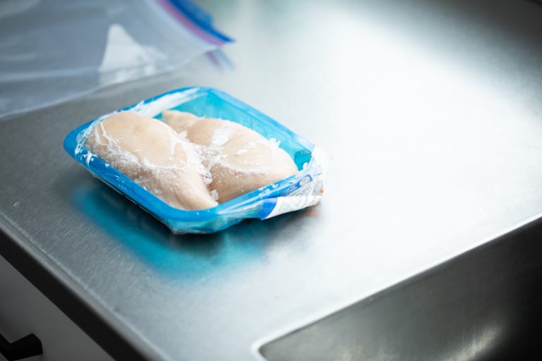 frozen chicken