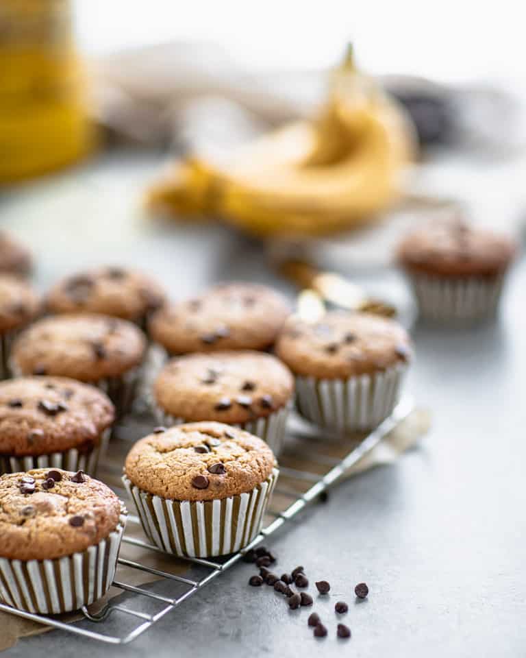 paleo banana muffins