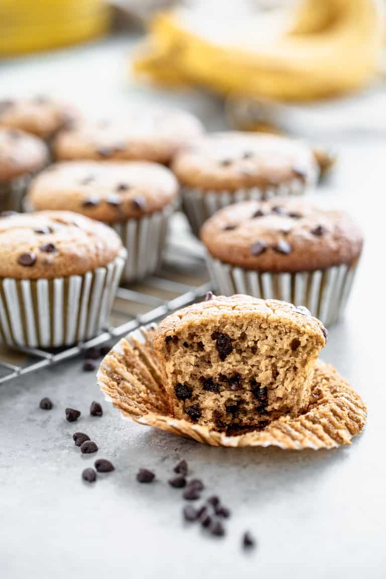 paleo banana muffins