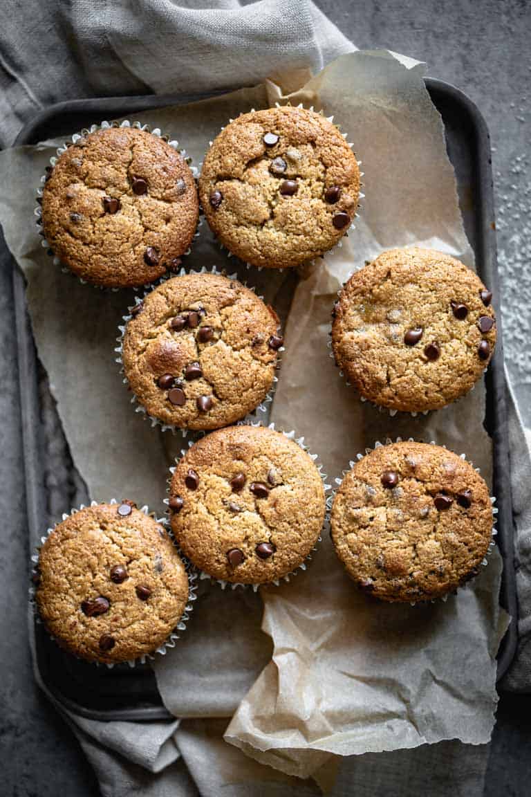 paleo banana muffins