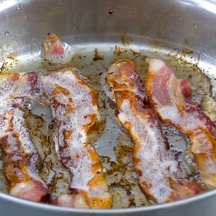Cook the bacon