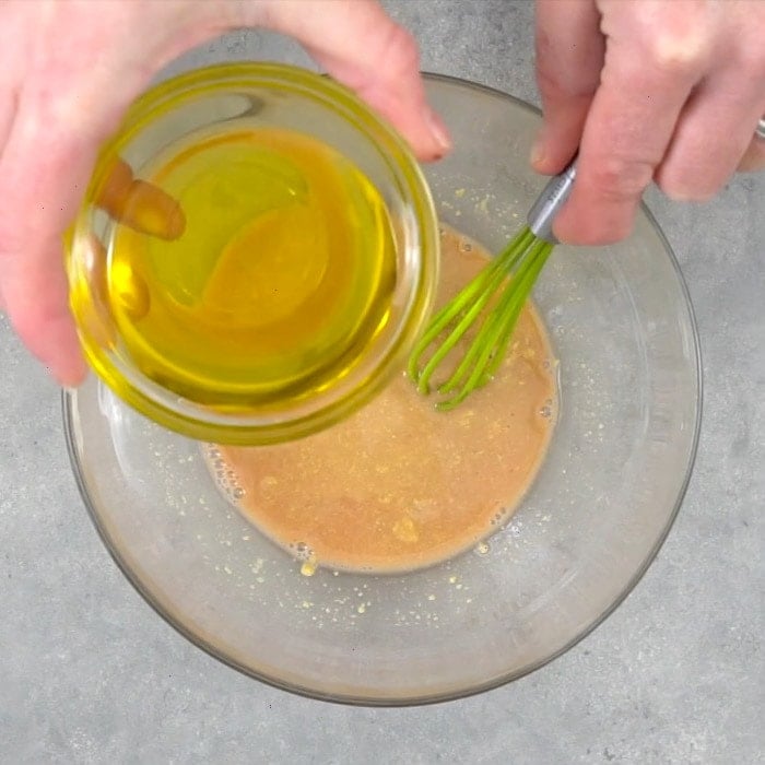 Combine the dressing ingredients in a small bowl