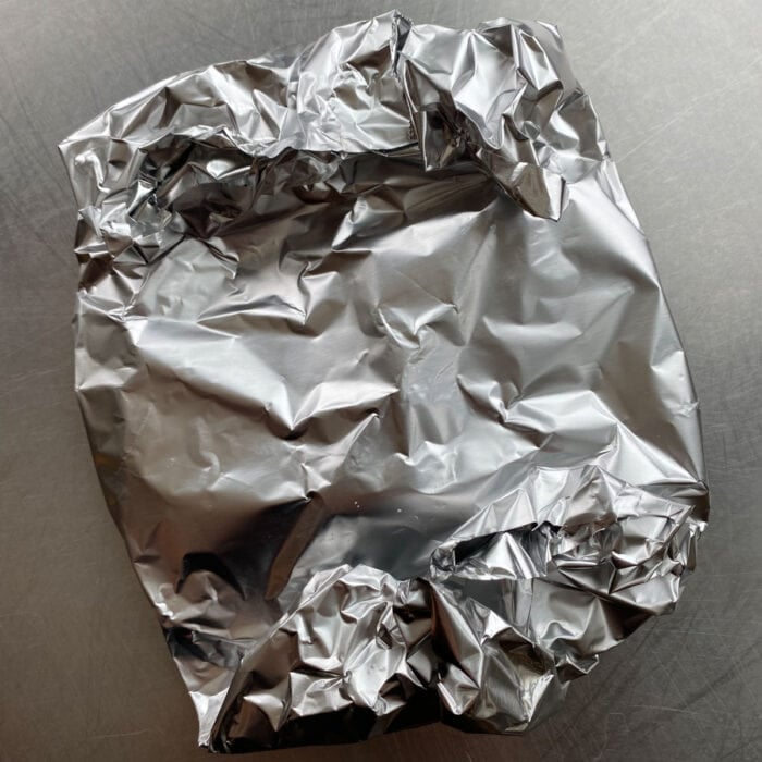 wrap tortillas in foil