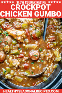 chicken gumbo in a crockpot