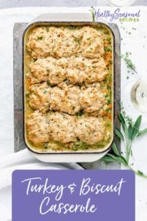 Turkey and Biscuit Casserole