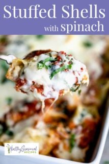 stuffed shells collage