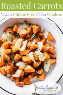 carrots in a bowl up close