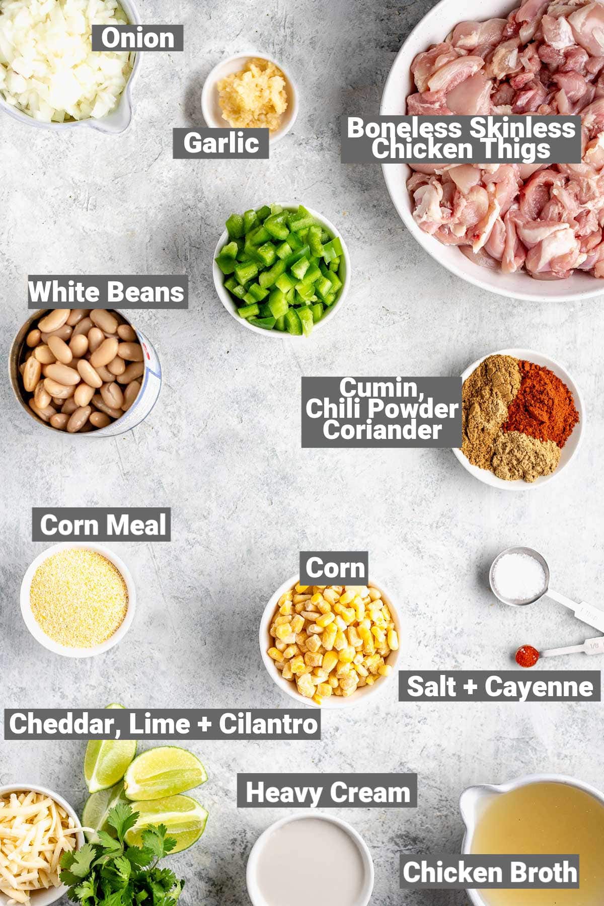 white chili ingredients with text labels
