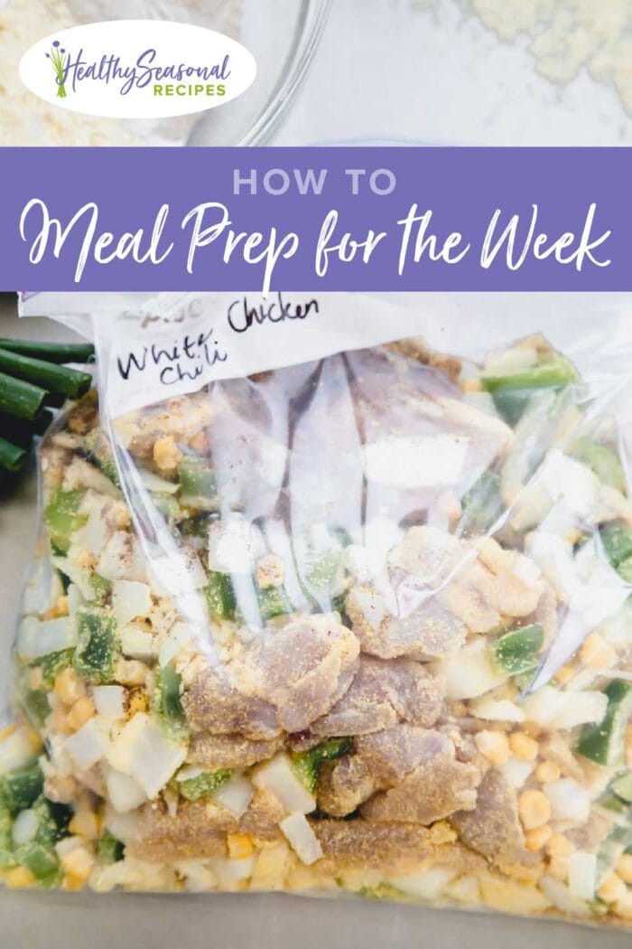 freezer to slow cooker meal prep bag