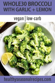 overhead bowl of broccoli