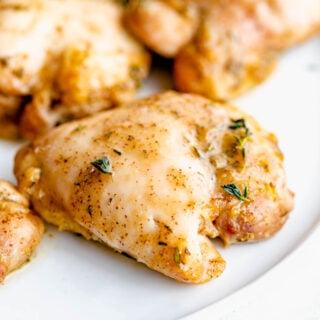 chicken thigh close up