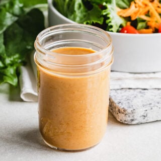 Thai Salad Dressing in a jar