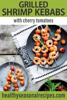 shrimp and tomato kebabs text overlay