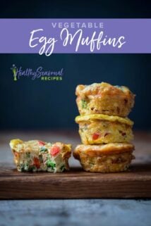 egg cup stack with one broken open with text