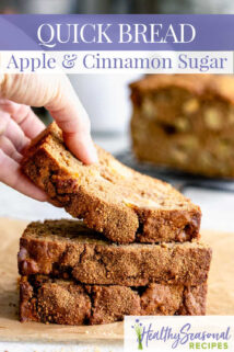 stack of apple cinnamon bread
