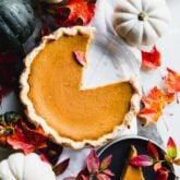 pie from overhead
