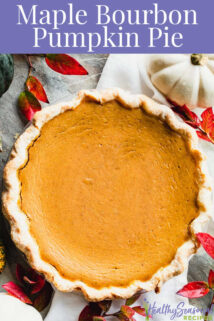 overhead of whole pie