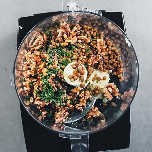 ingredients in the food processor