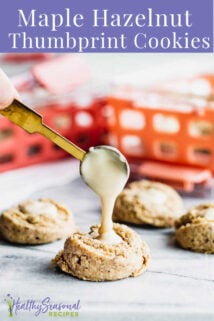 filling cookies with text overlay