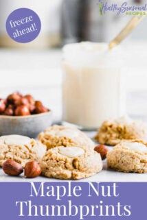 cookies on a work surface with text overlay