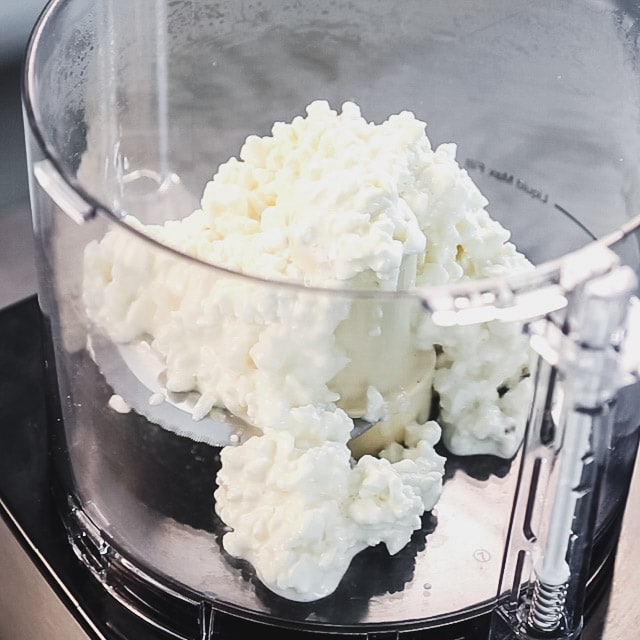cottage cheese in food processor