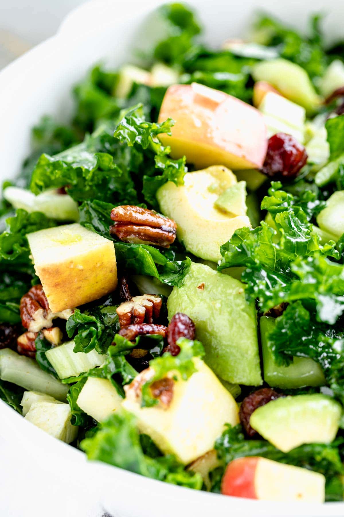 a close up of the tossed salad