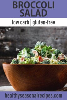 Broccoli Salad text overlay