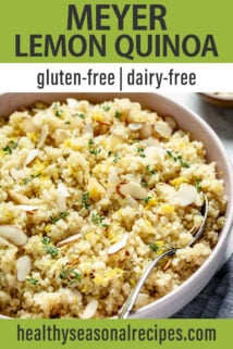 meyer lemon quinoa text overlay