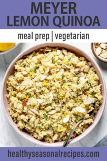 meyer lemon quinoa text overlay