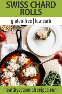 swiss chard rolls text overlay