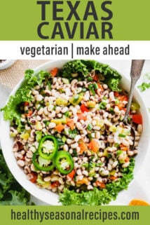 texas caviar text overlay