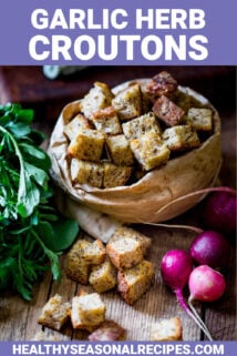 croutons in a bag