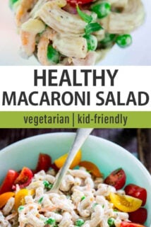 macaroni salad text overlay