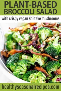 Broccoli Salad text overlay